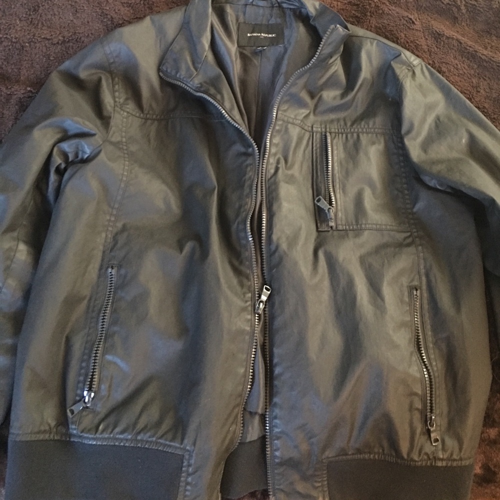 Banana republic bomber jacket